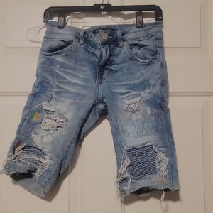 Mens Embellish Shorts
